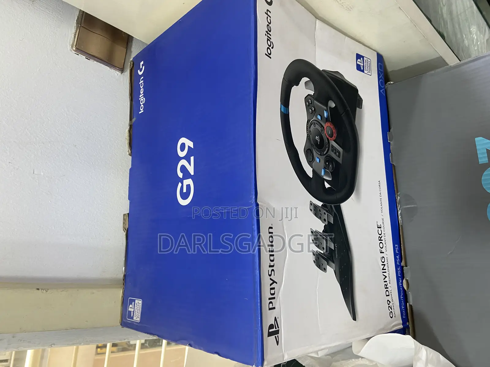 Logitech G29 Driving Force Racing Wheel Pedals for Ps5 Ps4 Pc