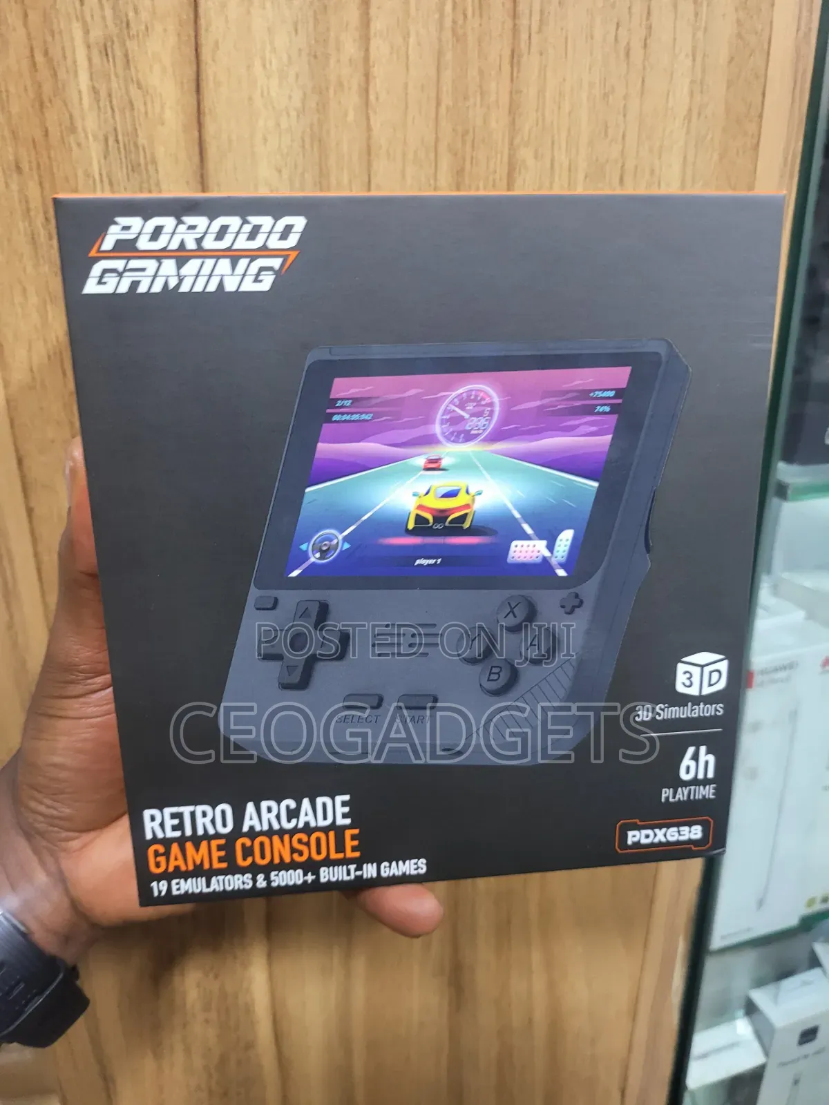 Porodo Gaming Retro Arcade Game Console.