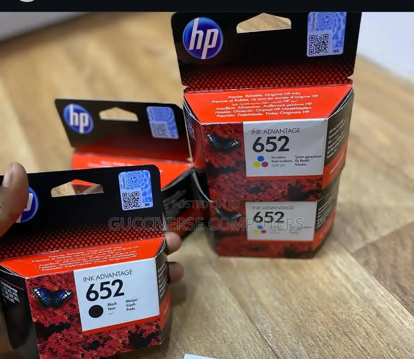 Genuine Hp 652 Ink Cartridge
