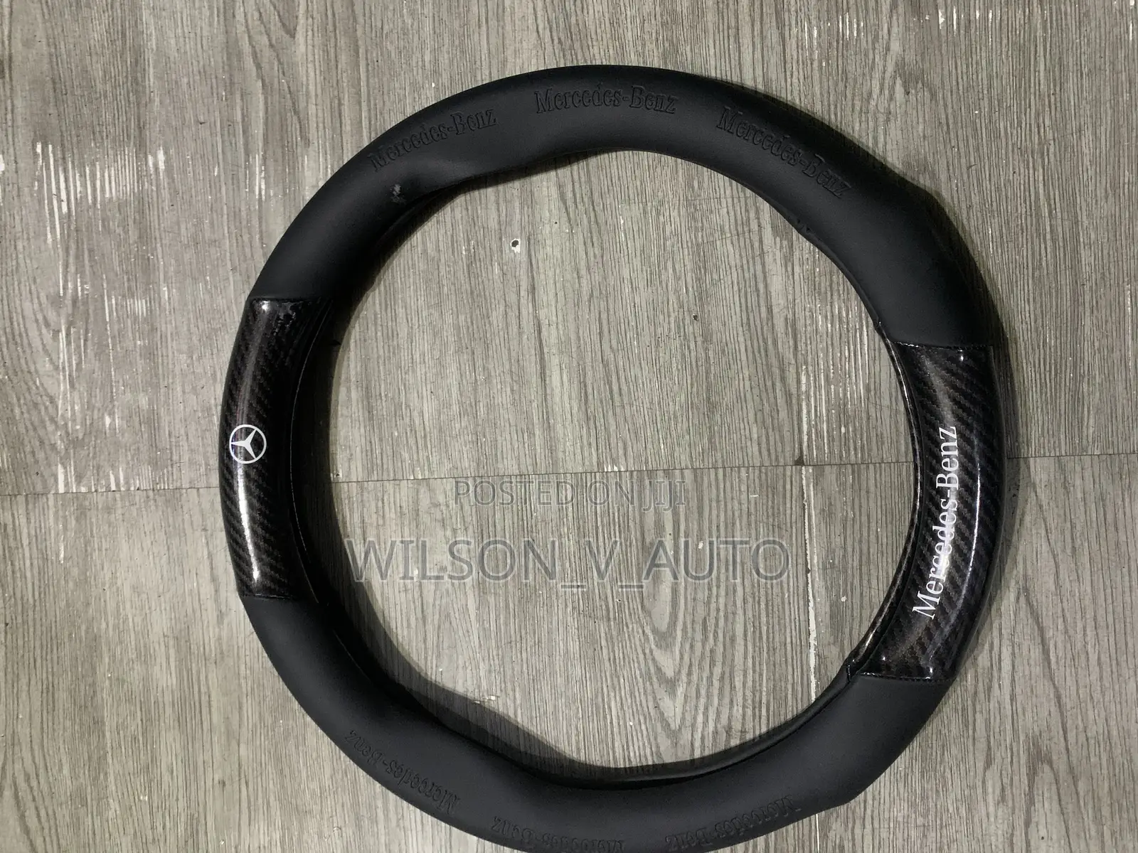 Luxury Mercedes-Benz Carbon Fiber Steering Cover -