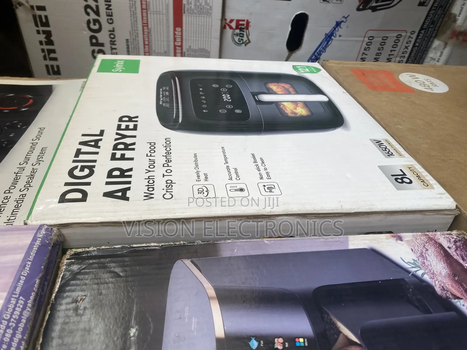 Syinix 8liters Digital Air Fryer