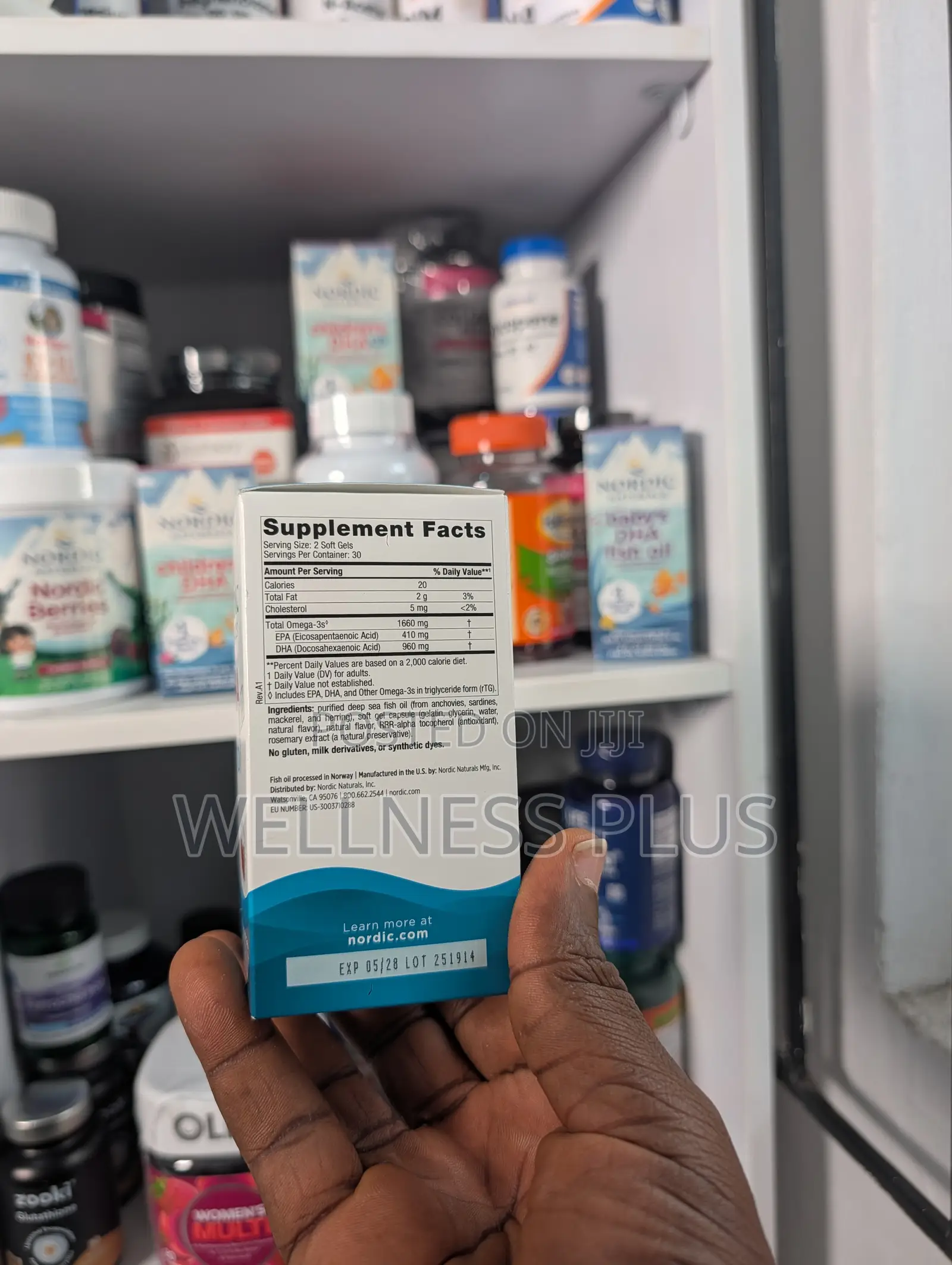 Omega 3 Dha 1660mg – Nordic Naturals Brain Support (Usa)