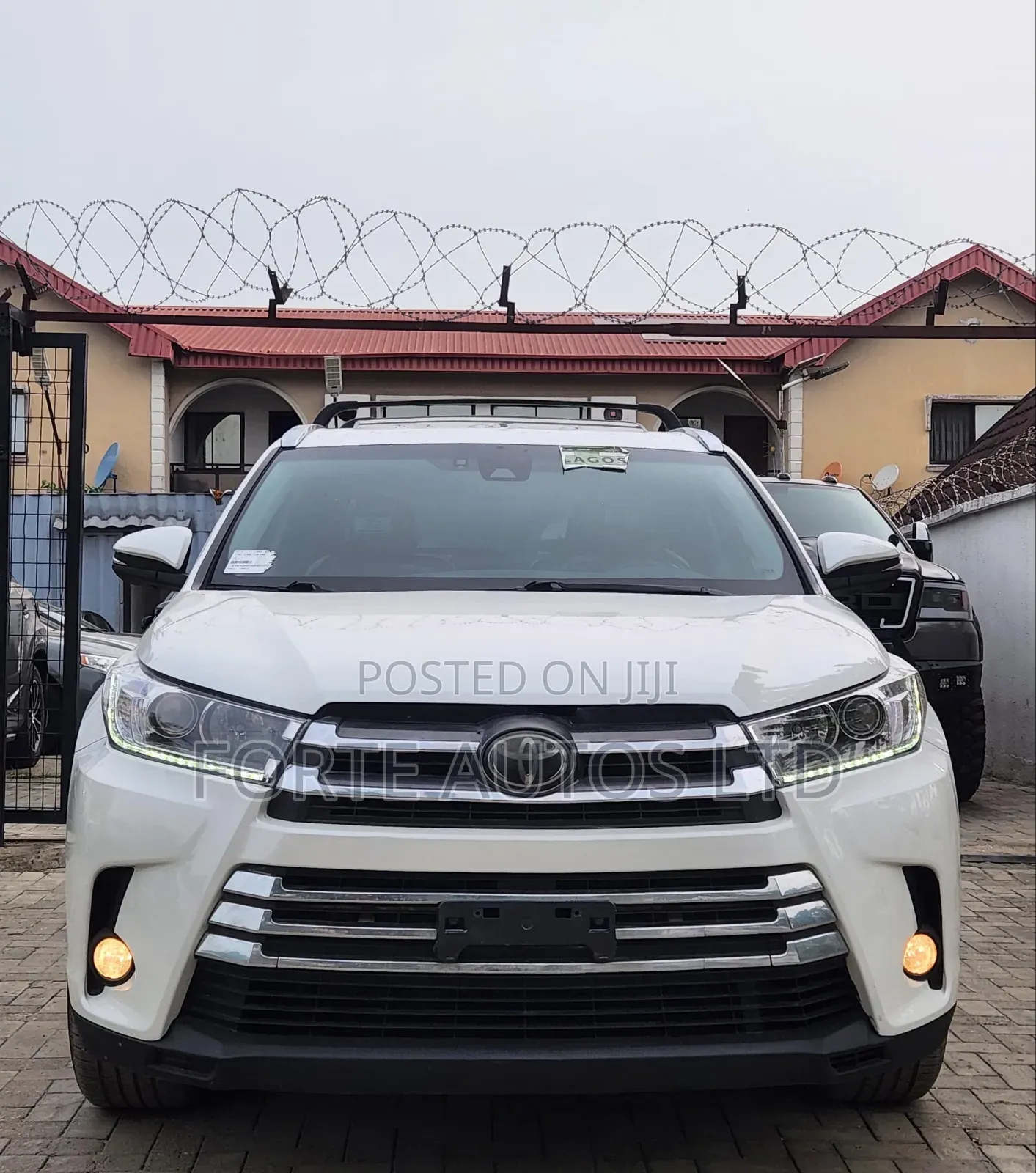 Toyota Highlander Limited 4x4 V6 (3.5L 6cyl 8A) 2018 White