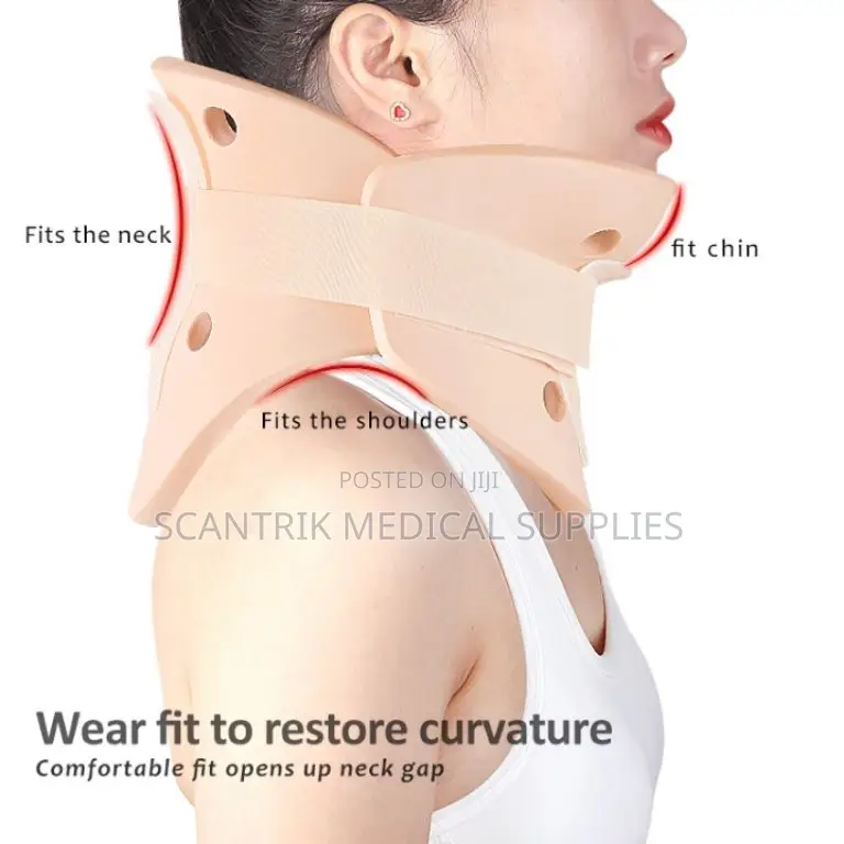 Comfortable Soft Cervical Collar for Neck Strain Relief