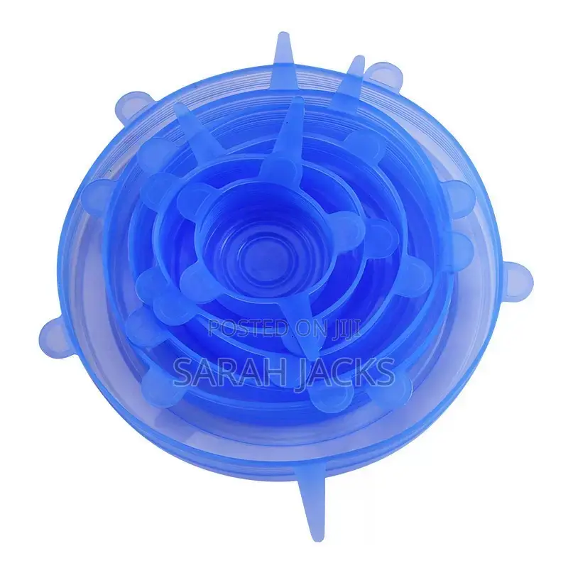 5pcs Silicone Stretch Reusable Food Covers