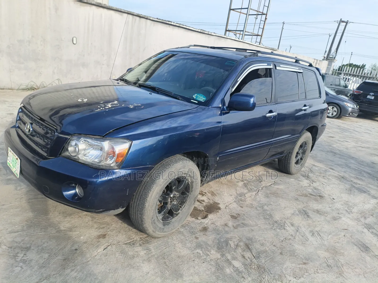 Toyota Highlander 2004 Blue