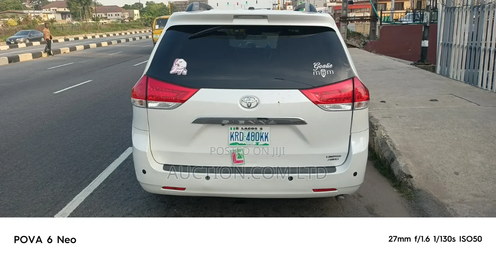 Toyota Sienna Limited 7 Passenger 2012 White