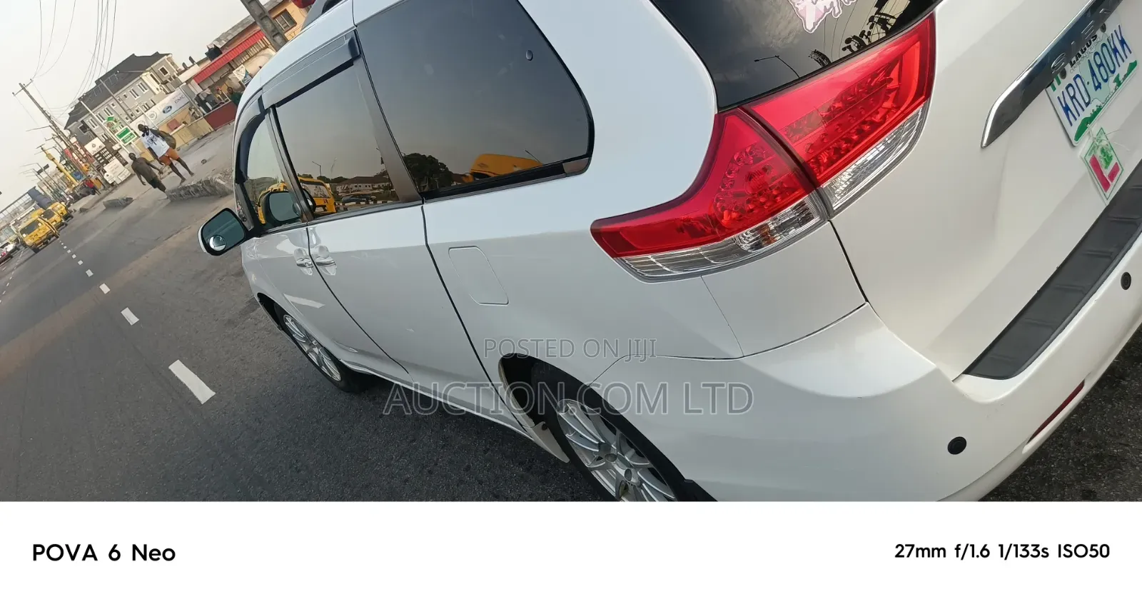 Toyota Sienna Limited 7 Passenger 2012 White