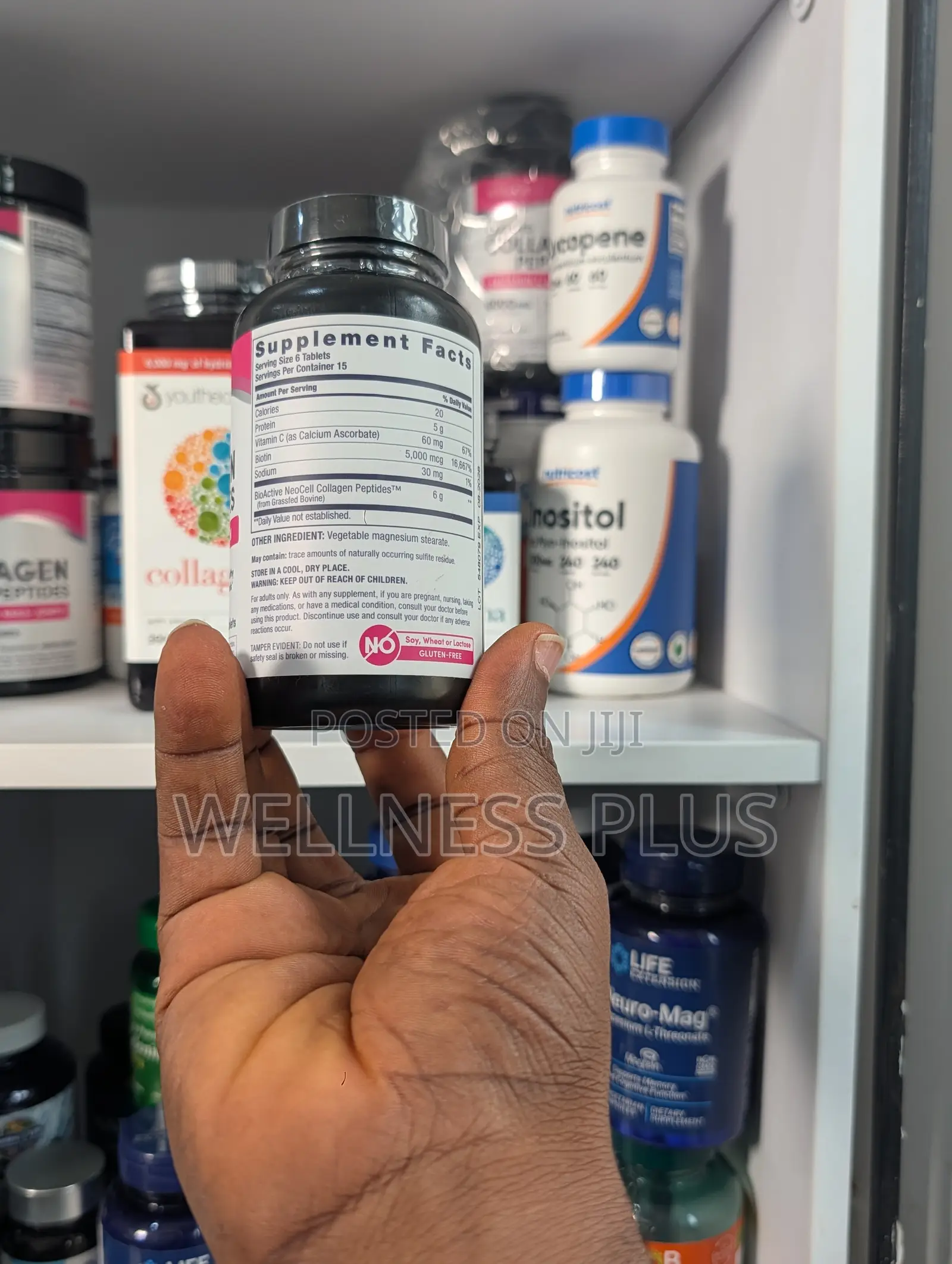 Collagen + Biotin + Vit C – Neocell Skin Glow 90/180(Usa)