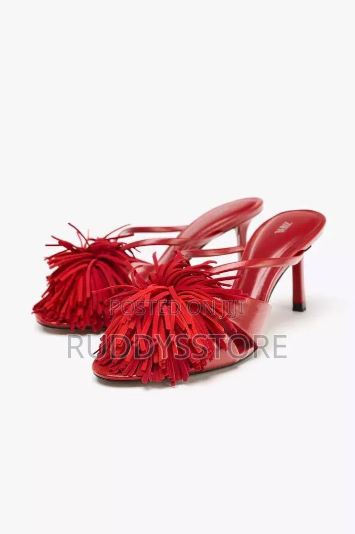 Zara Minimal Slipper Heels