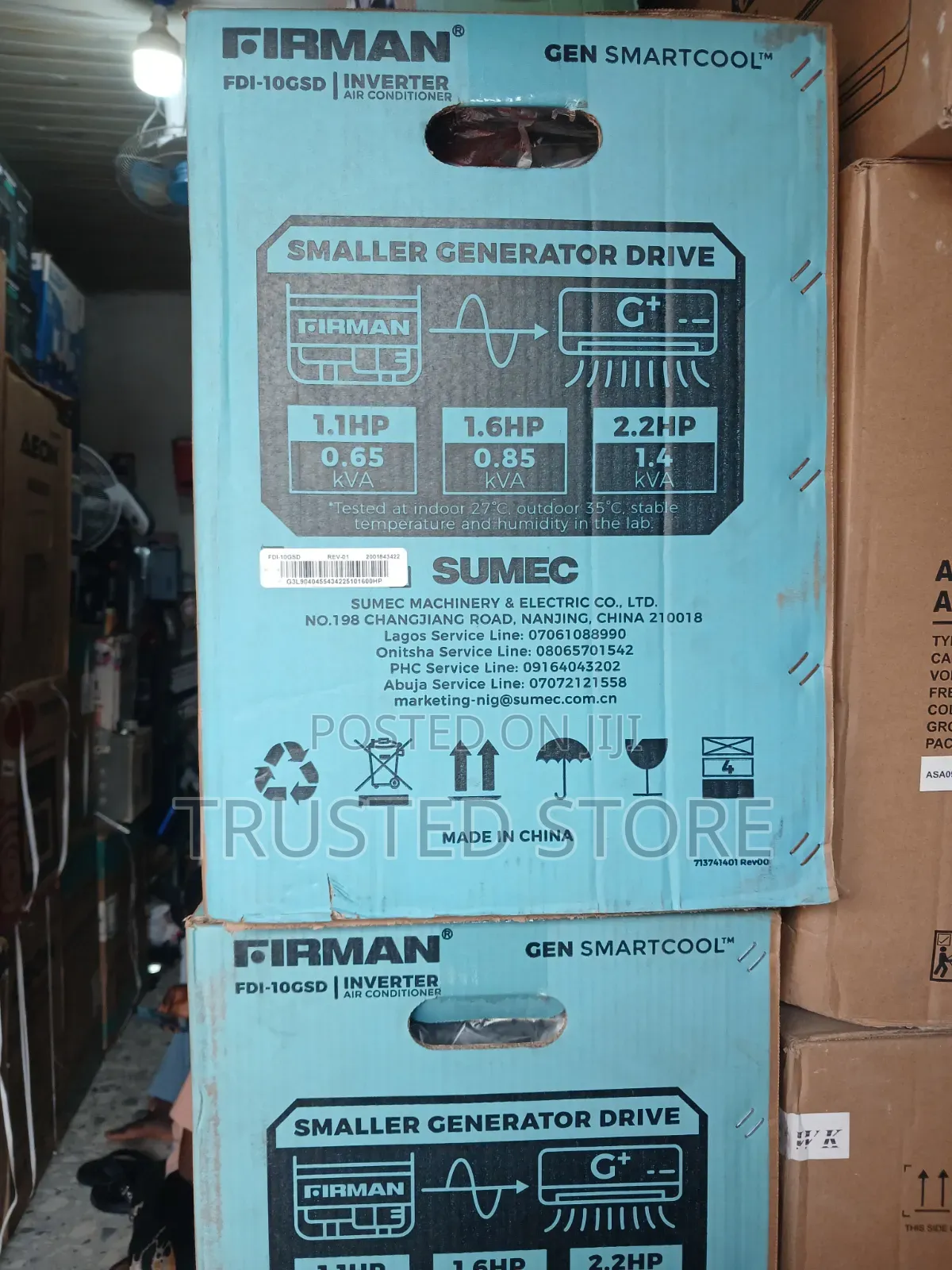 Fairman 1.6hp Inverter Ac
