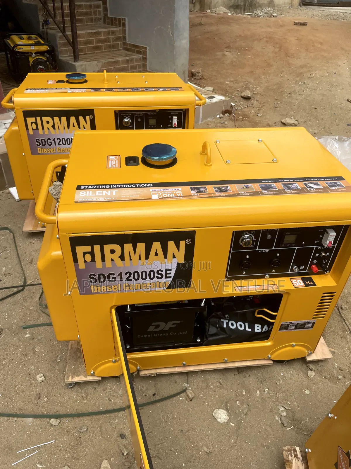 Firman Sdg12000se Diesel Generator – Clean Durable