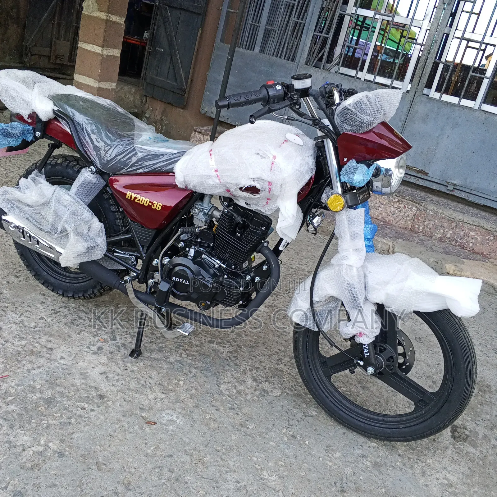New Royal Motorcycle 2025 Red