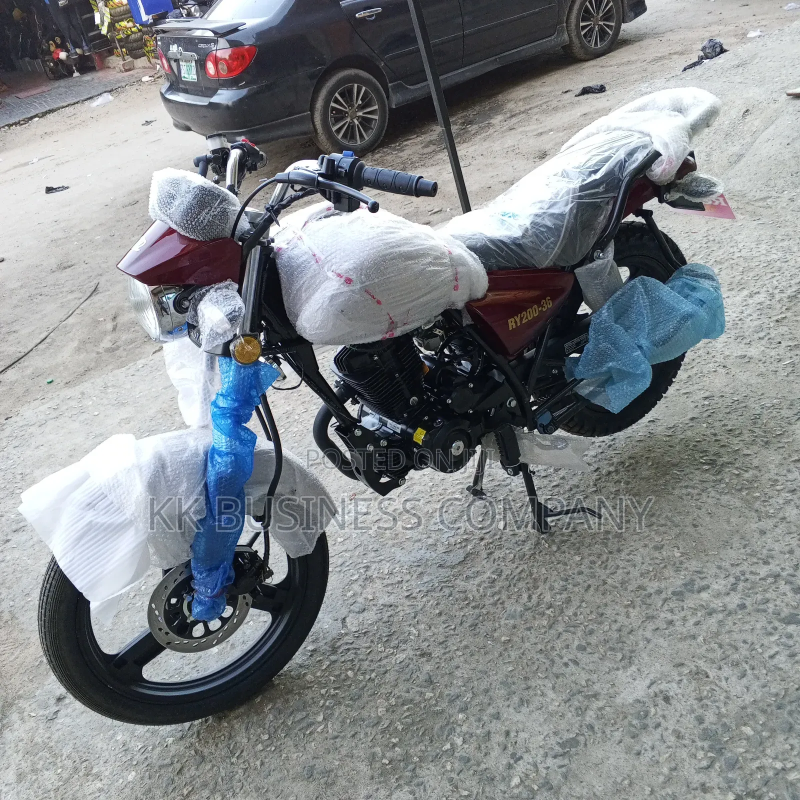 New Royal Motorcycle 2025 Red