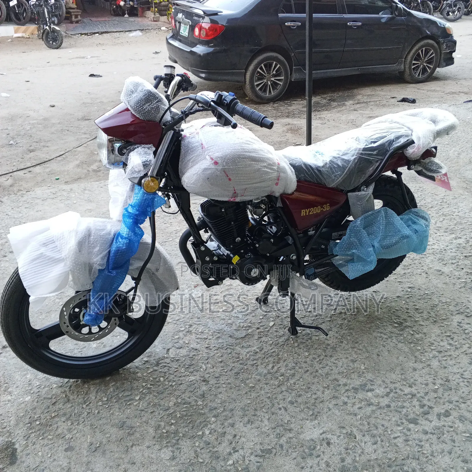 New Royal Motorcycle 2025 Red