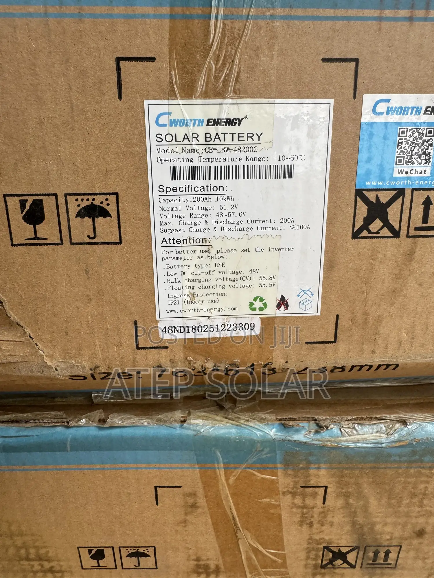 Cworth 10kwh Lithium Battery