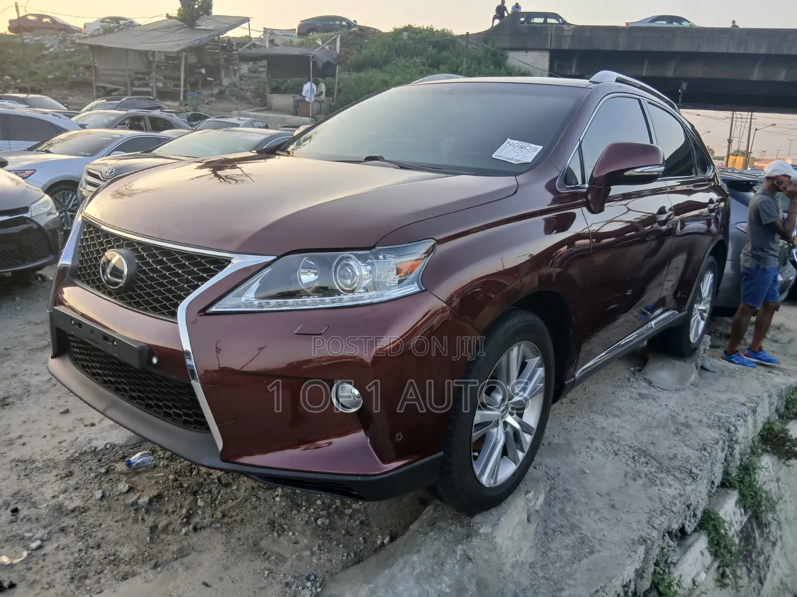 Lexus RX 350 AWD 2014 Maroon
