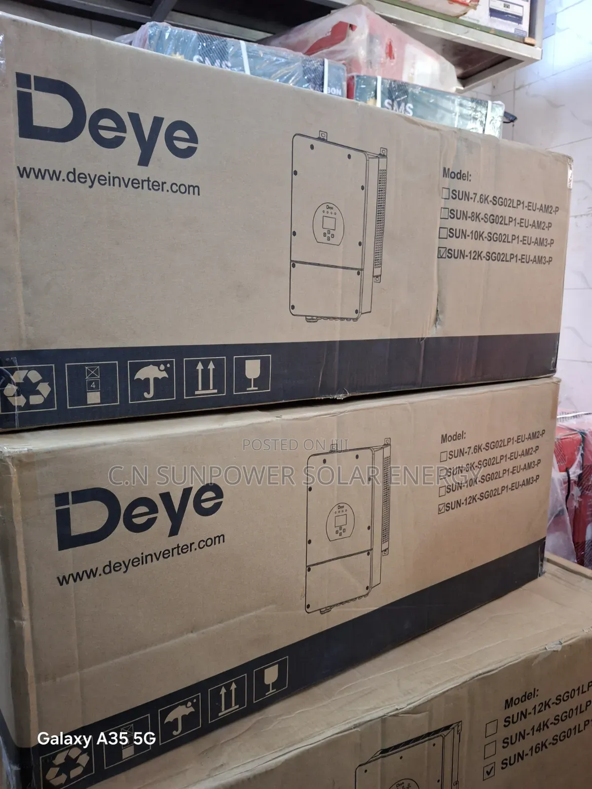 12kva/48v Deye Hybrid Solar Inverter
