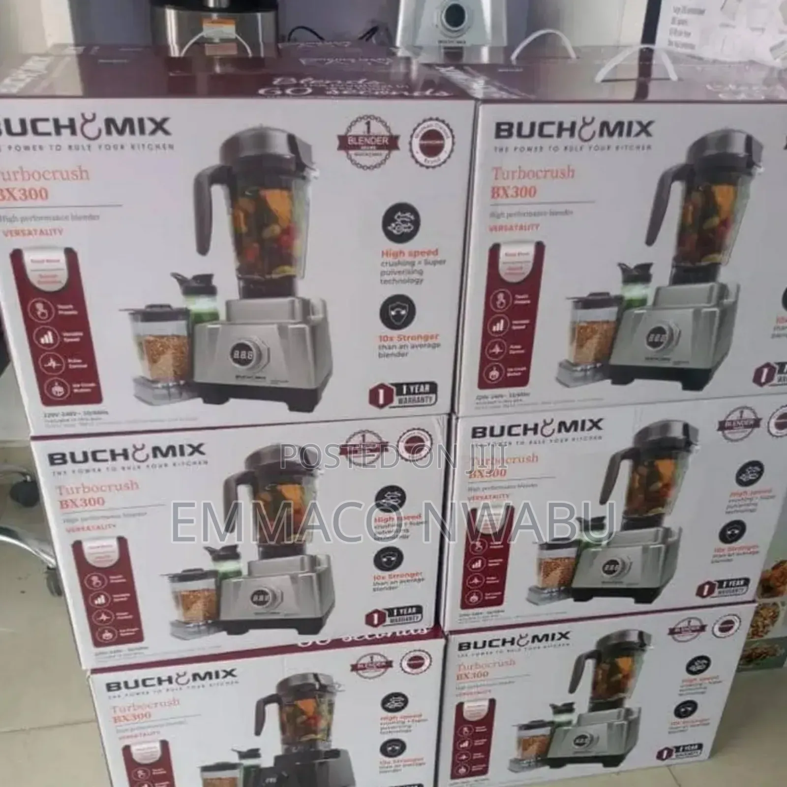 Buchymix Turbocrush Bx300 3liters Commercial Blender.