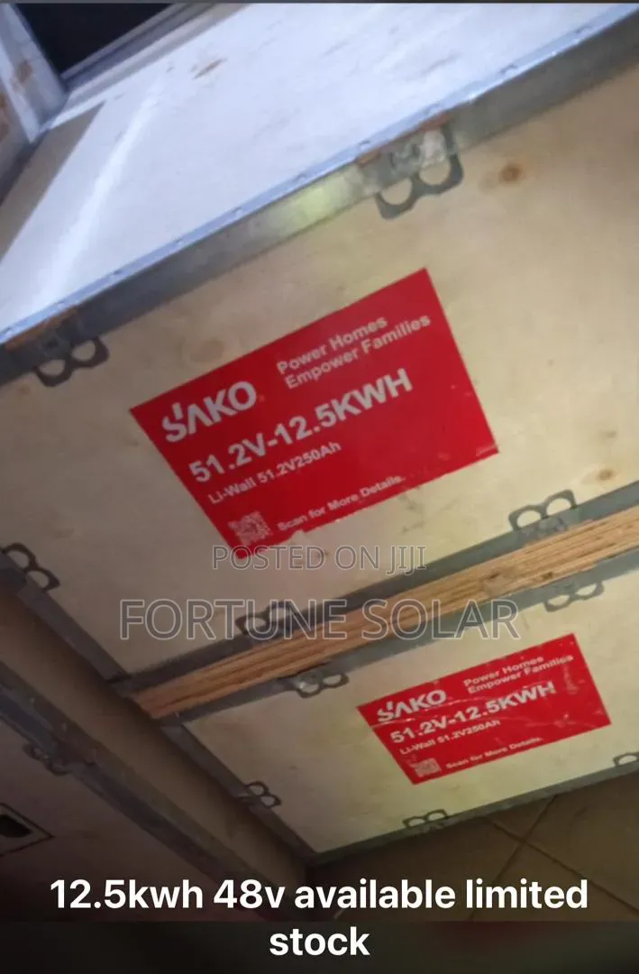 Sako 12.5kwh Lithium Battery Digital Display
