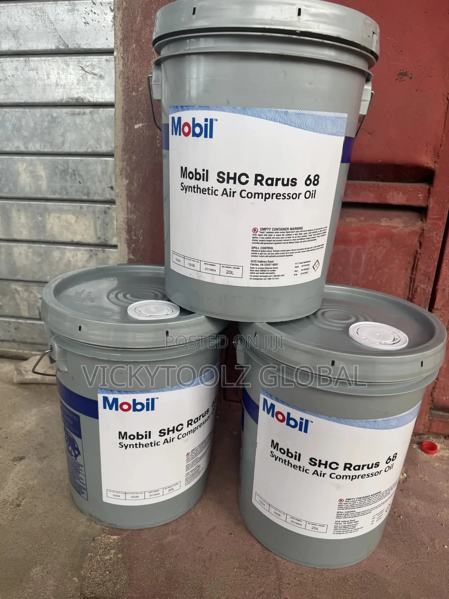 Mobil SHC Rarus 68 Compressor Oil