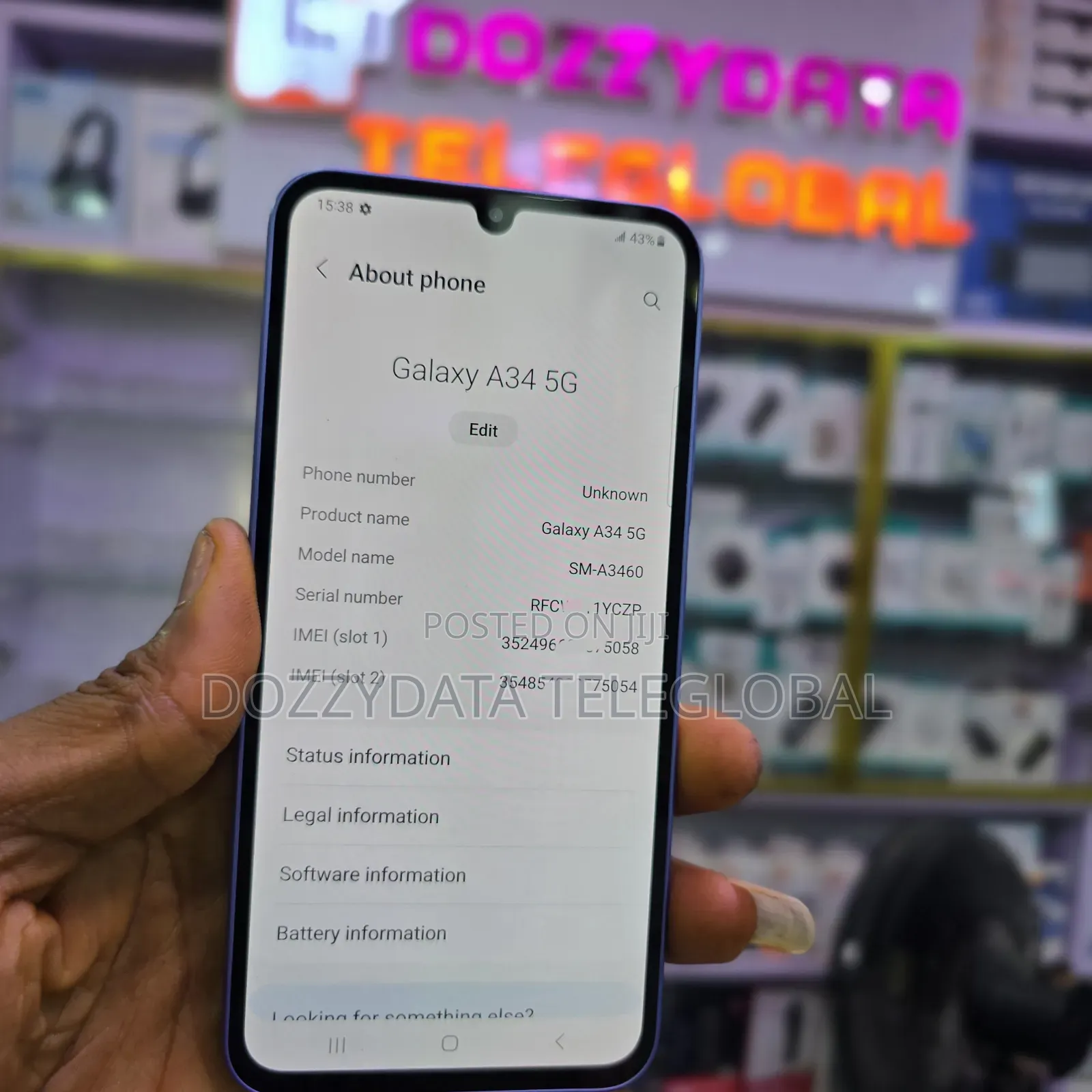 Samsung Galaxy A34 5G 128 GB Purple