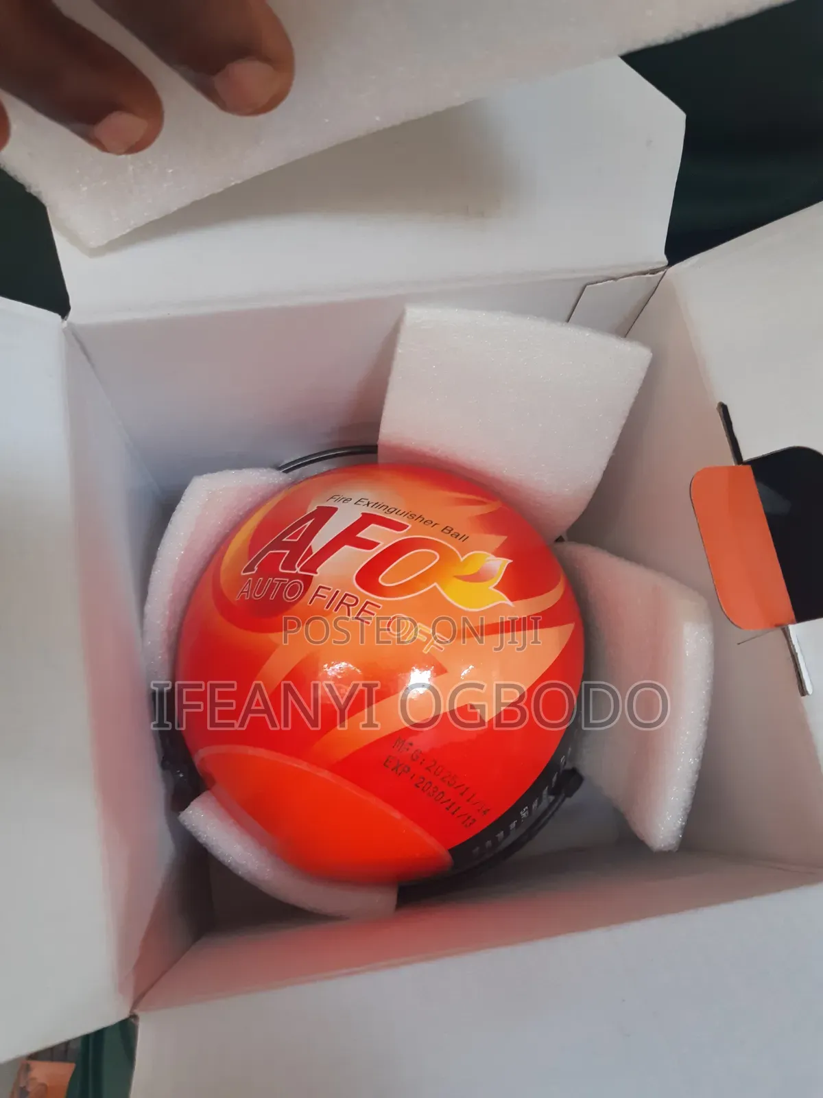 Fire Extinguished Ball