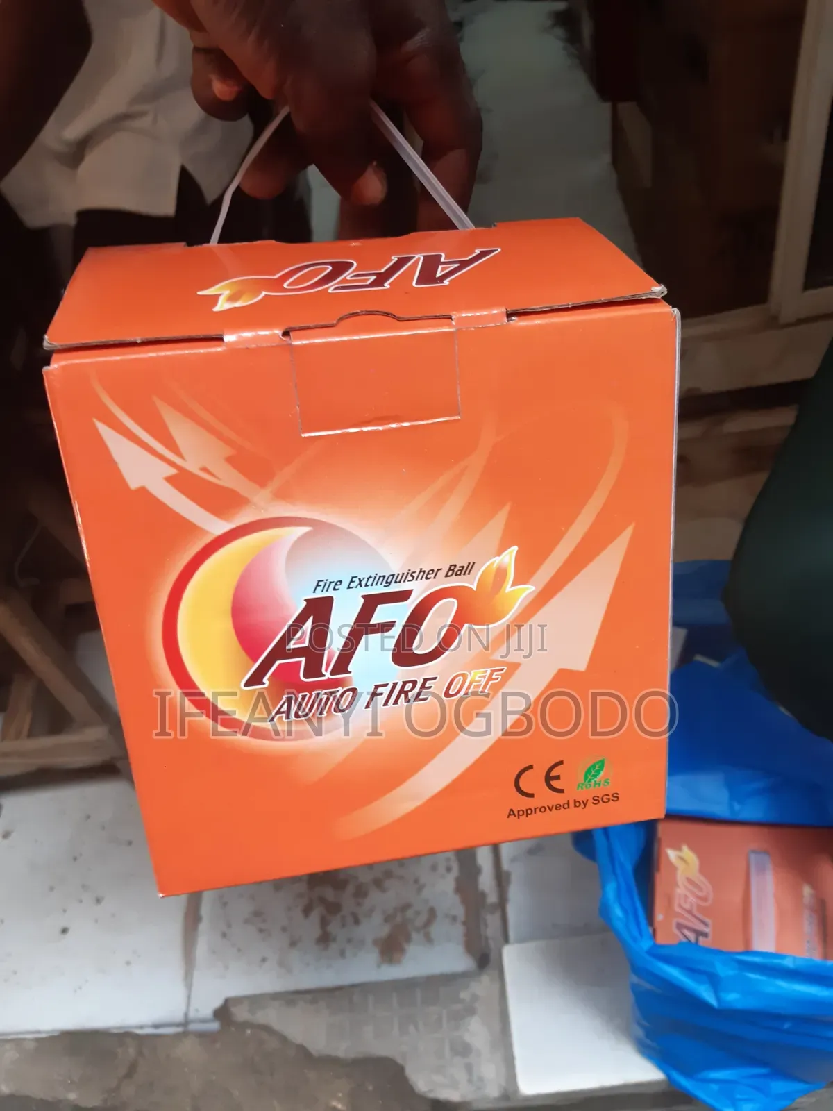 Fire Extinguished Ball
