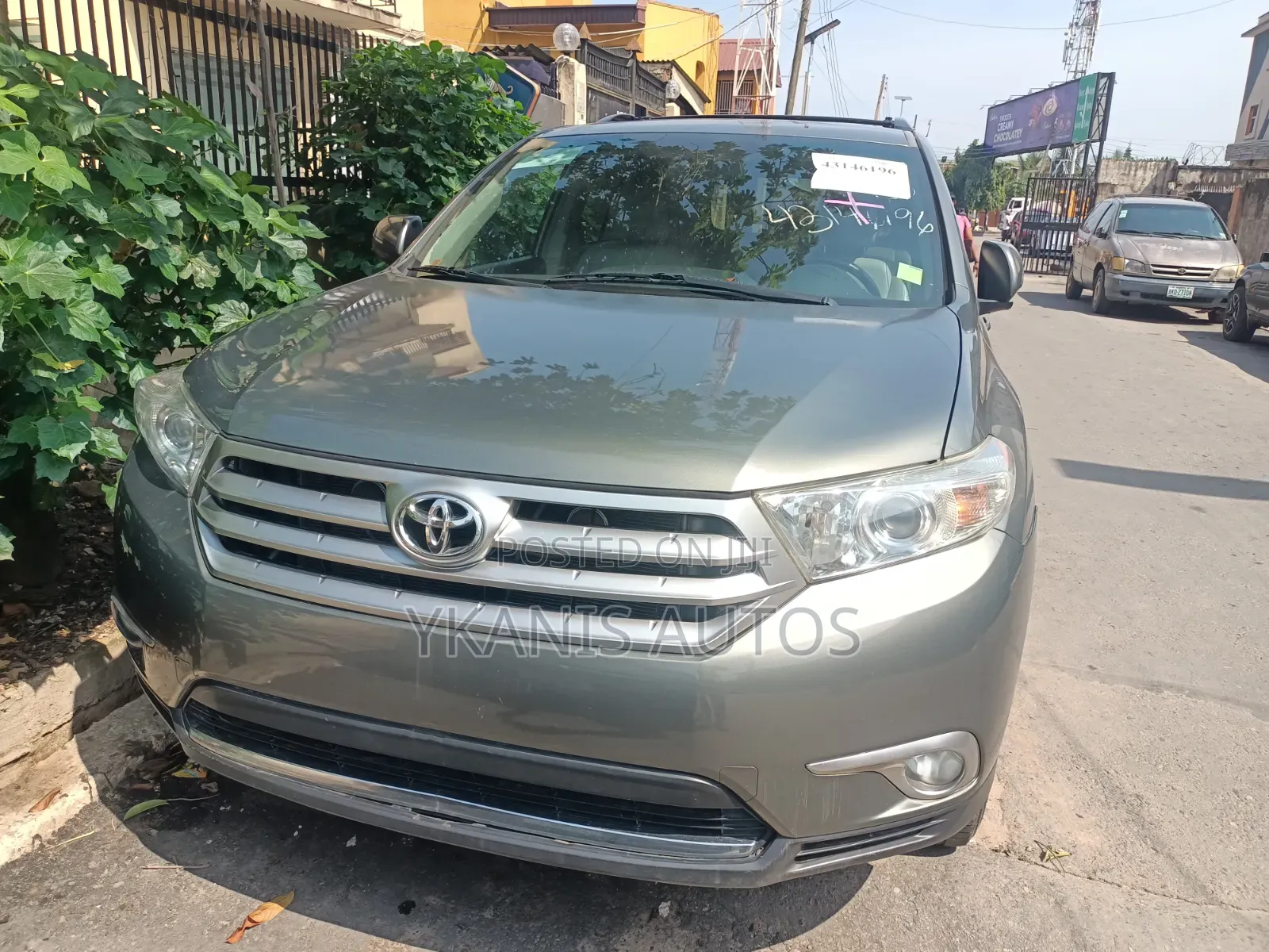 Toyota Highlander Limited 2012 Green