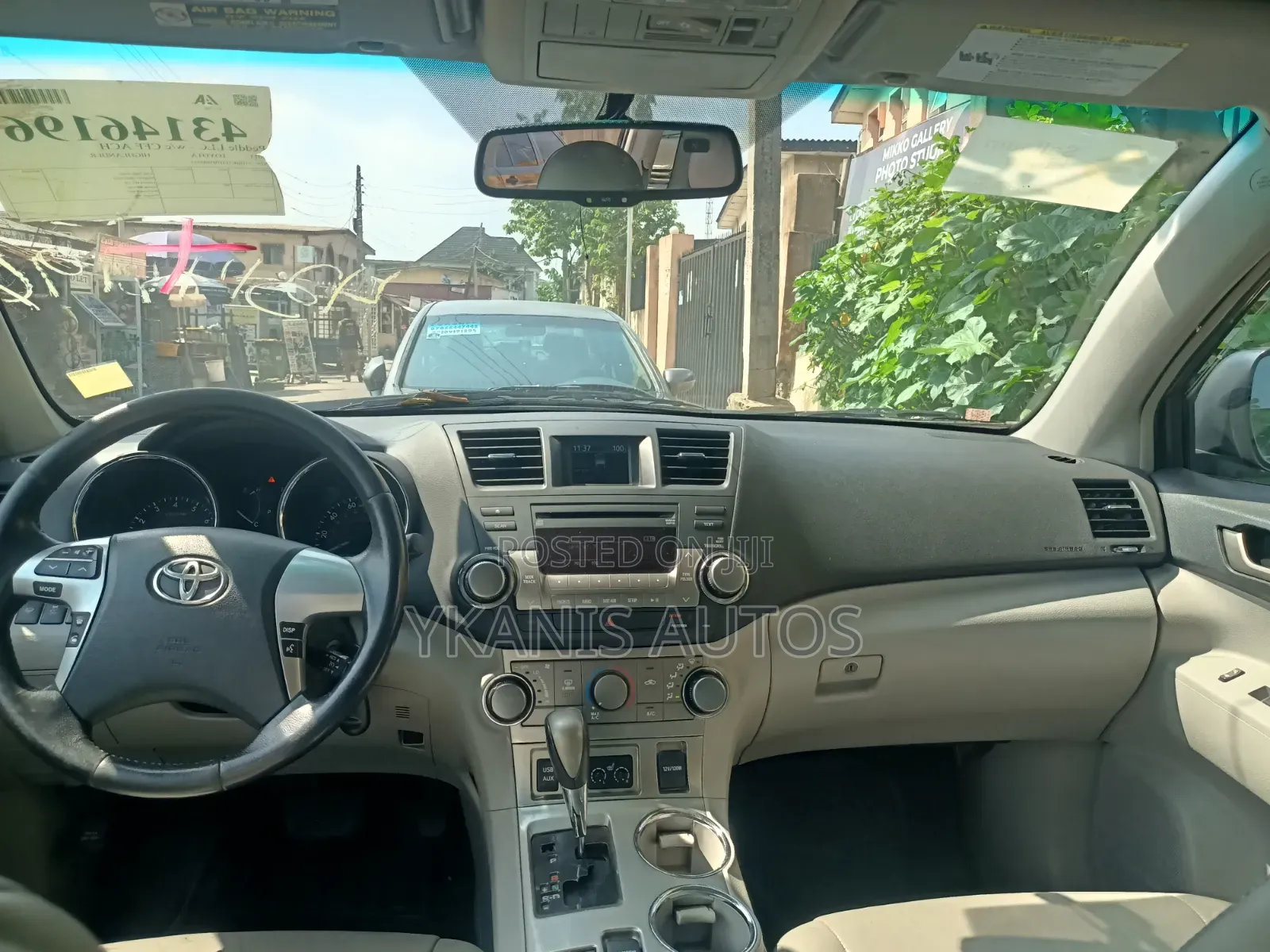 Toyota Highlander Limited 2012 Green