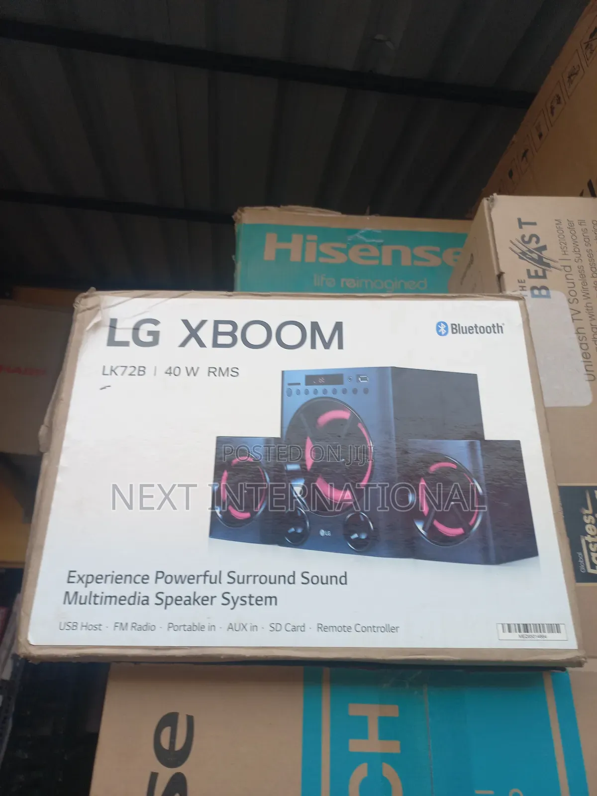 Lg Xboom Sound System Aud Lk72b 40watts