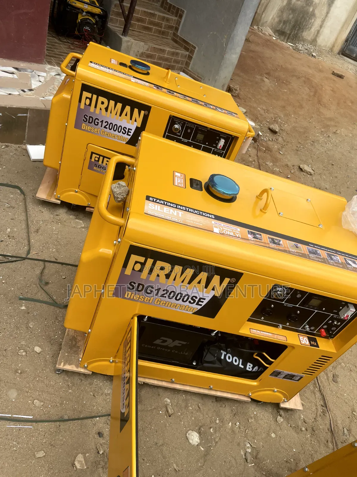 Original Firman Sdg12000se – 10kva Power Machine