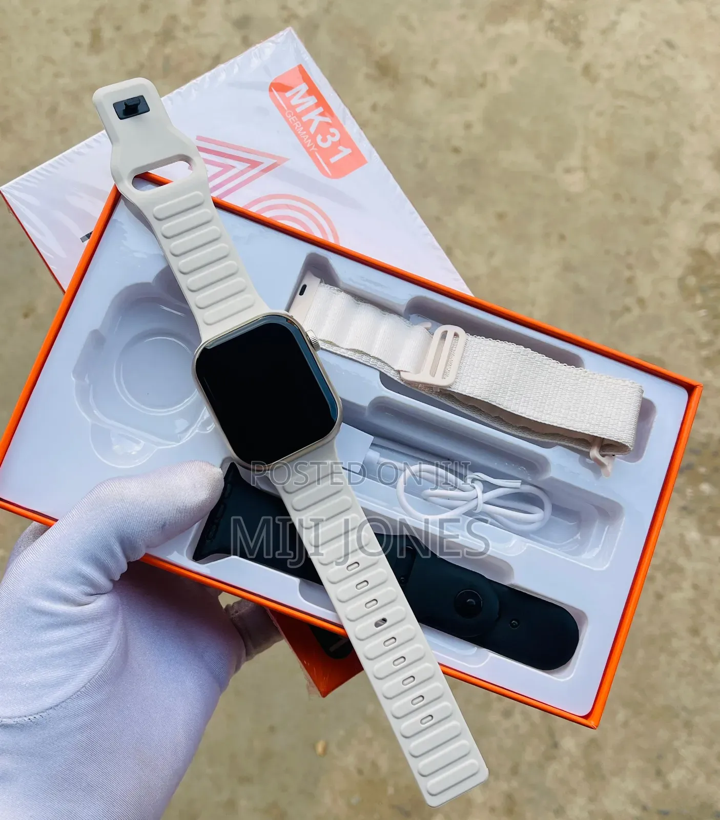 Mk31 Smart Series Watch Bundle With 3 Straps | Fitness Notifications