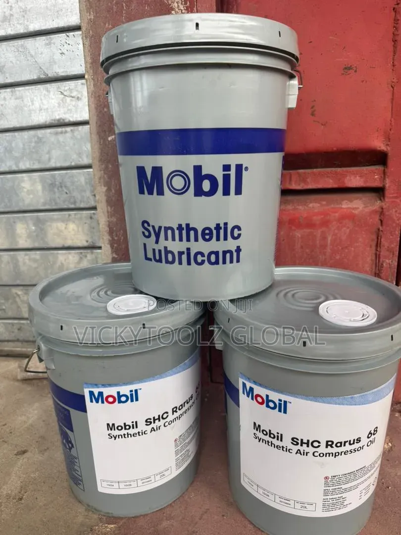 Mobil SHC Rarus 68 Synthetic Compressor Fluid Pail