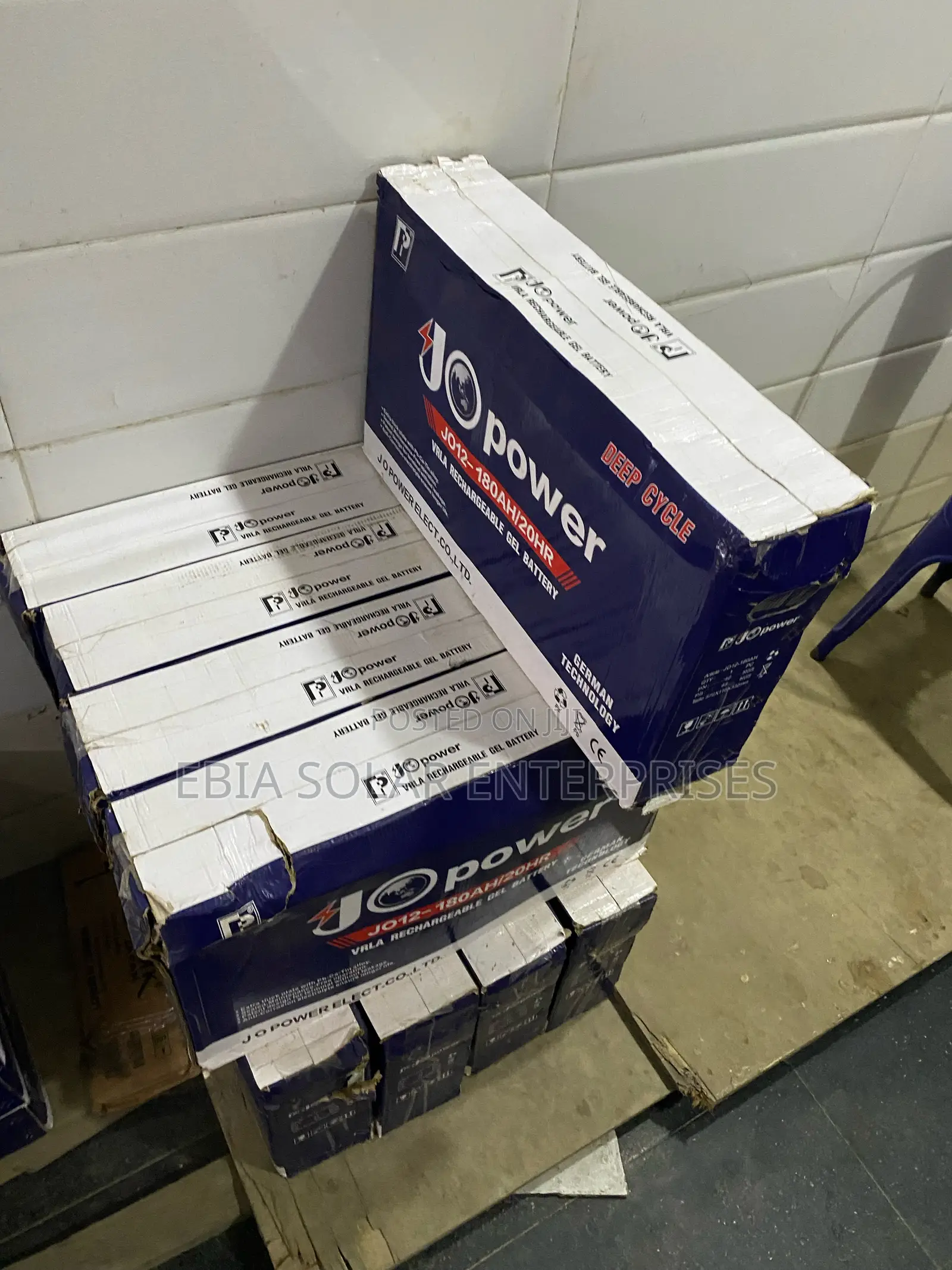 180ah Slim Jo Power Dry Cell Battery