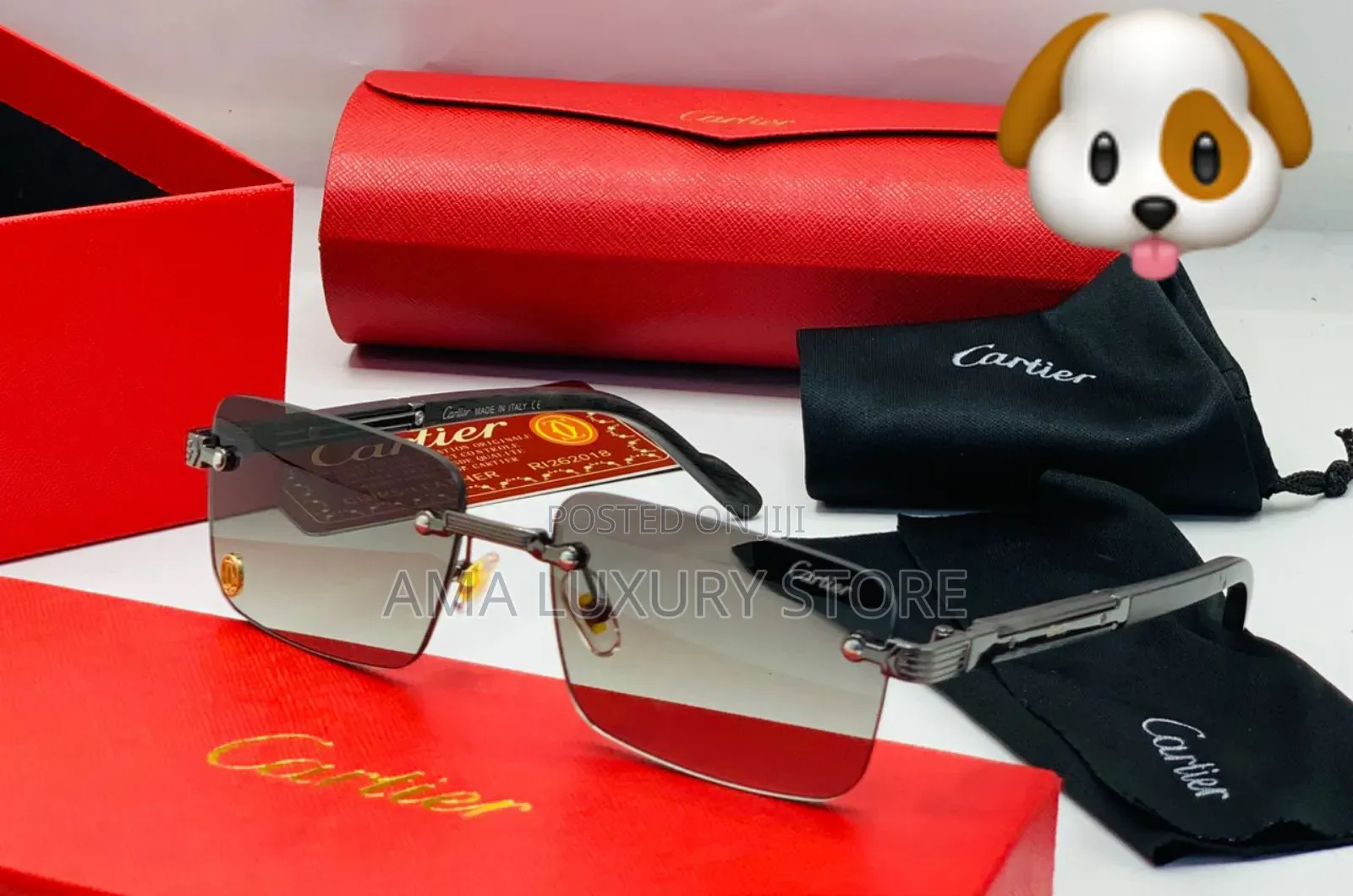 Cartier Luxury Rimless Glasses