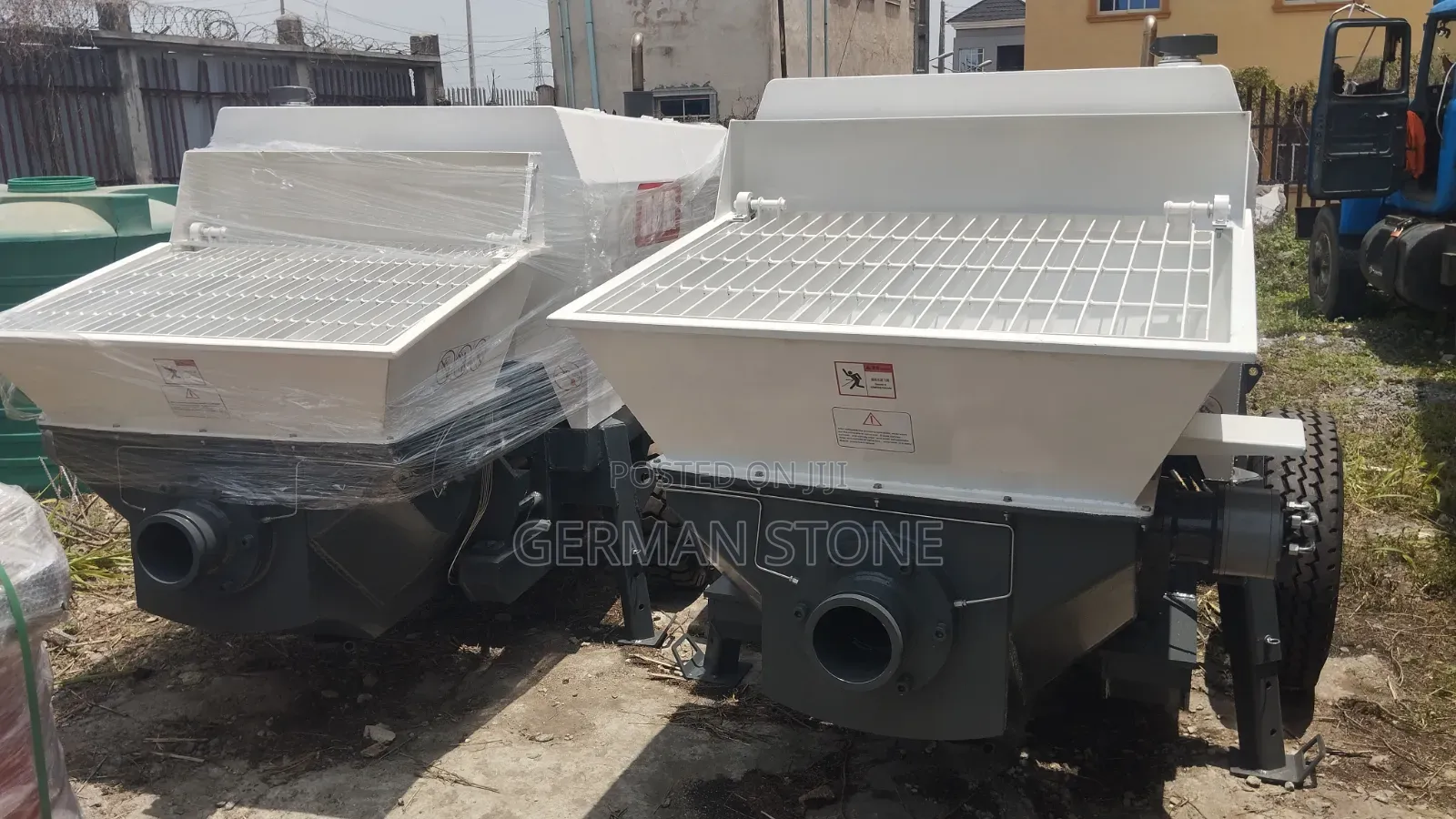 60 Cubic Diesel Concrete Pump, Specifically the Hbts60-12-84r