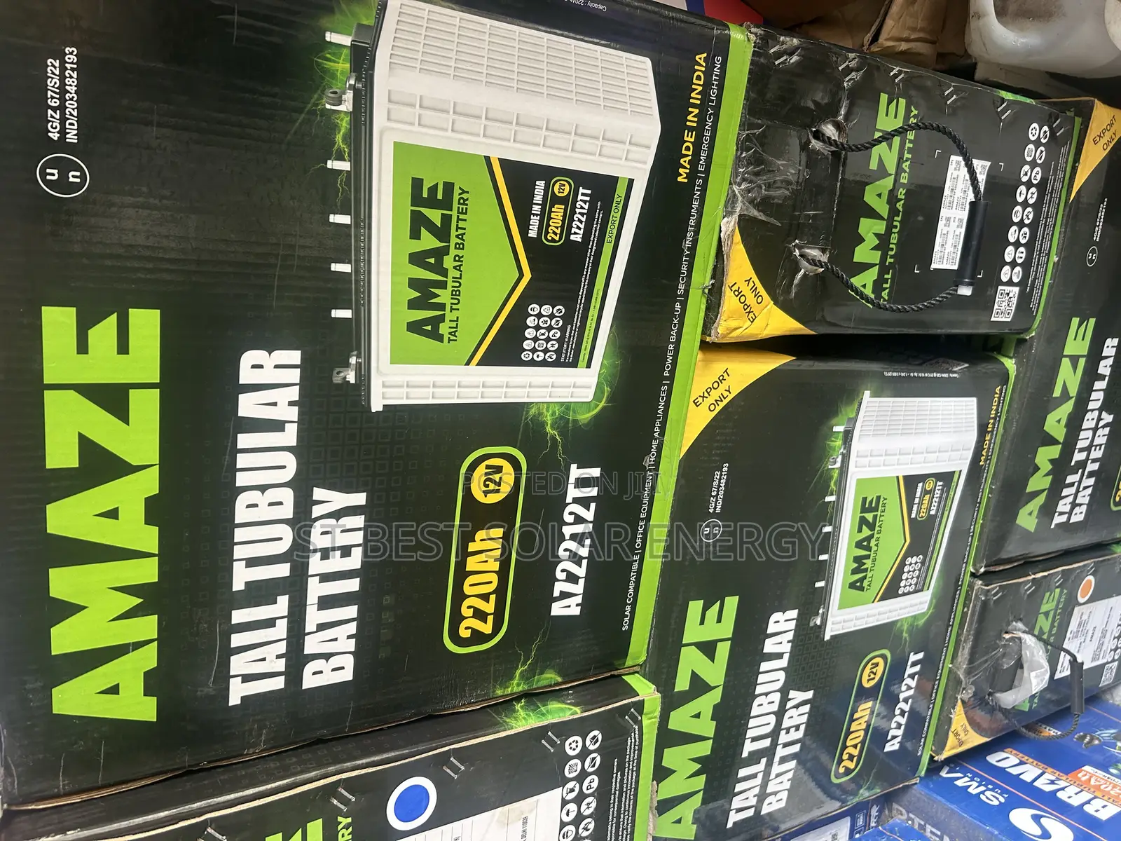 Amaze Battery (220ah Tubular)