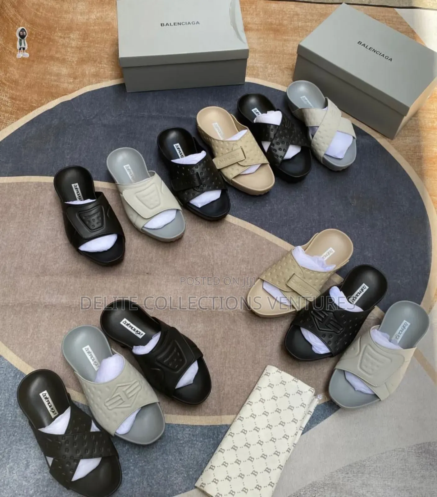 *Update || New Balenciaga Slide for Men || in Store