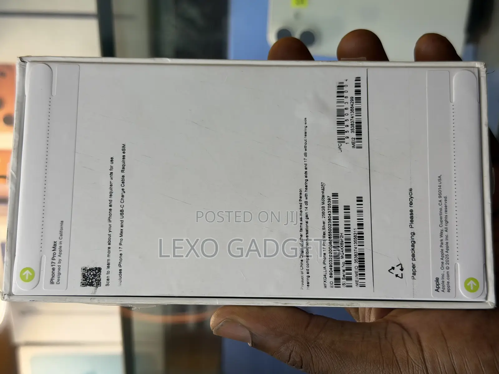 New Apple iPhone 17 Pro Max 256 GB Silver