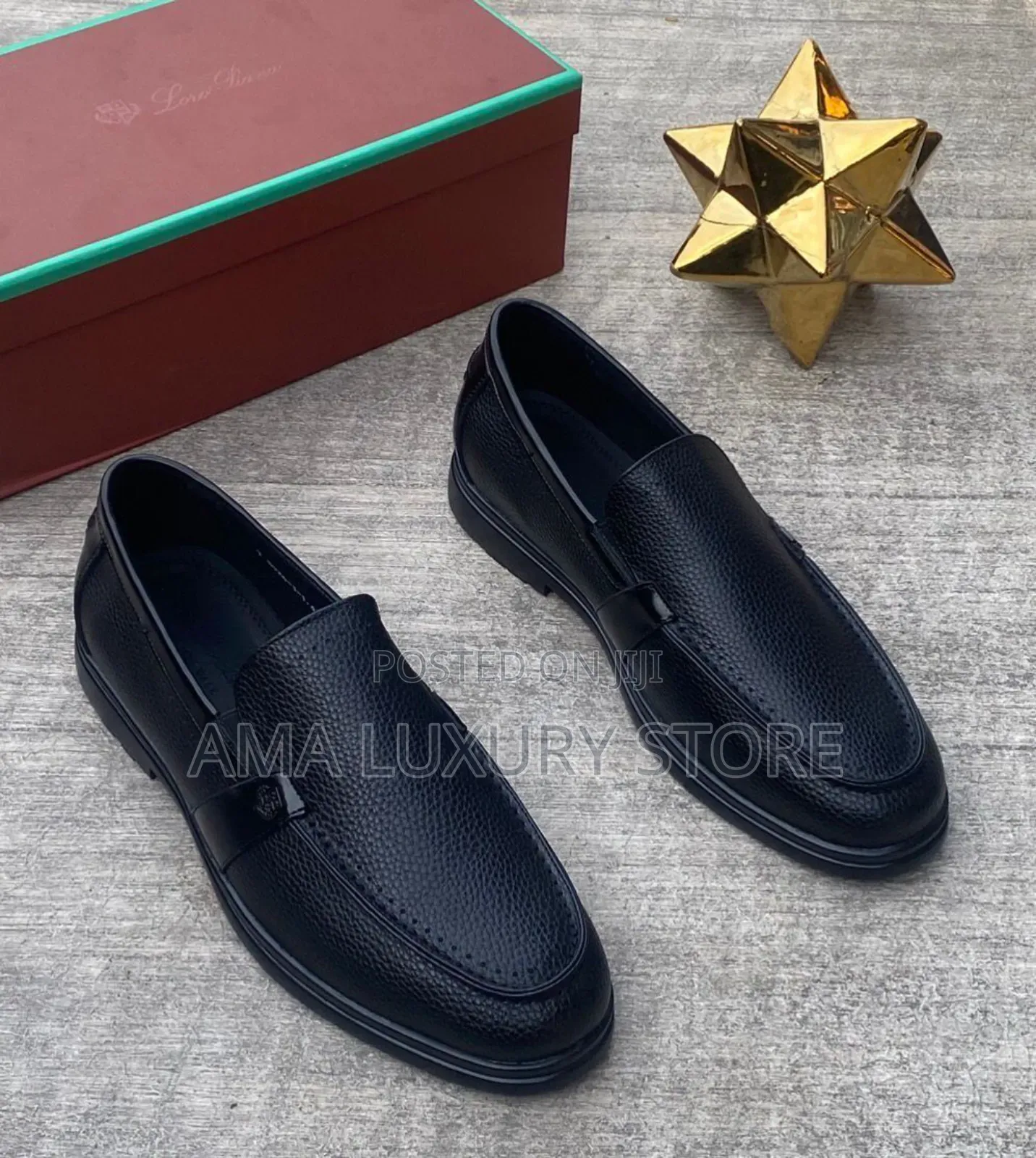 Lona Piamal Luxury Leather Men's Loafers Shoes