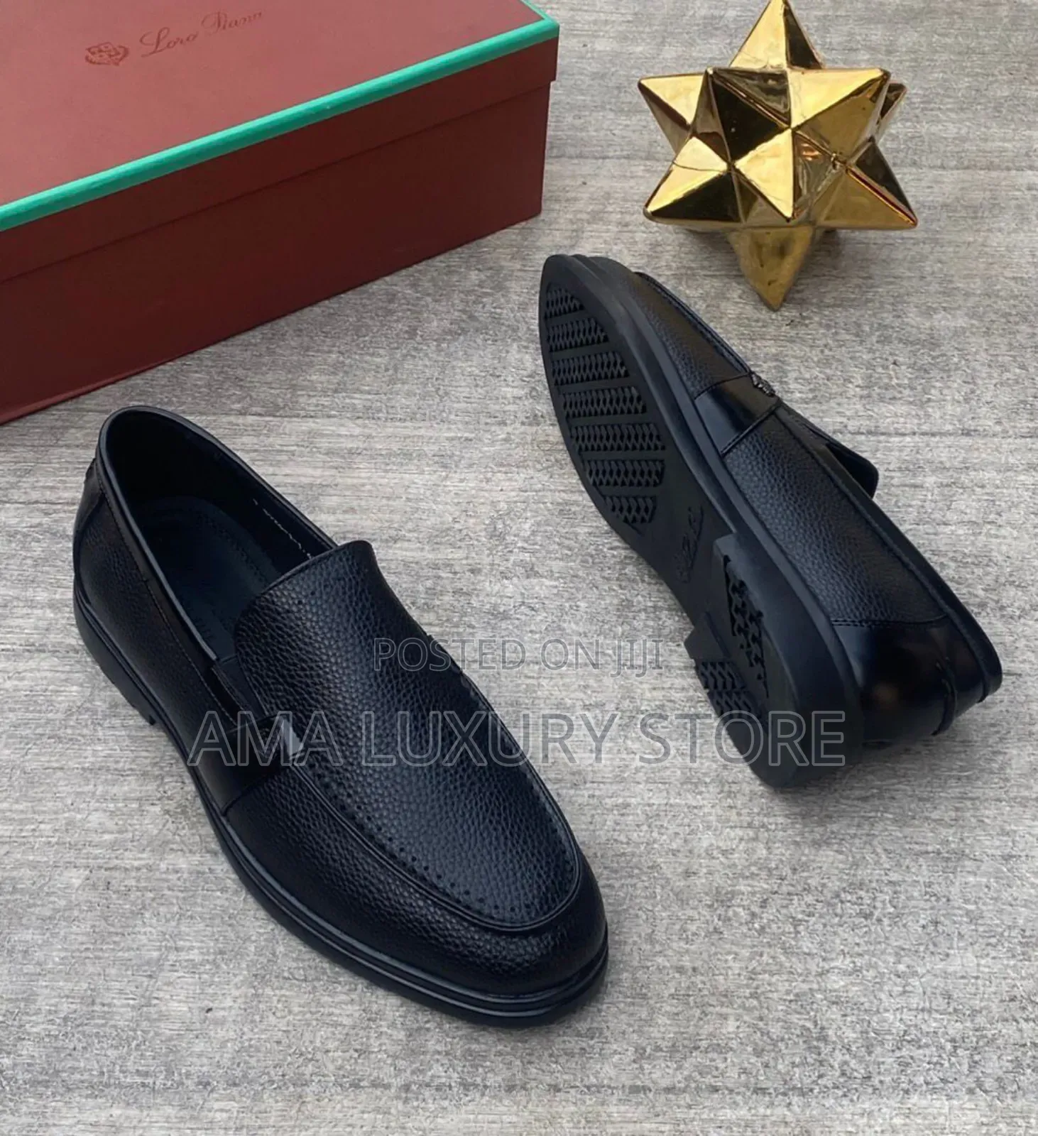 Lona Piamal Luxury Leather Men's Loafers Shoes