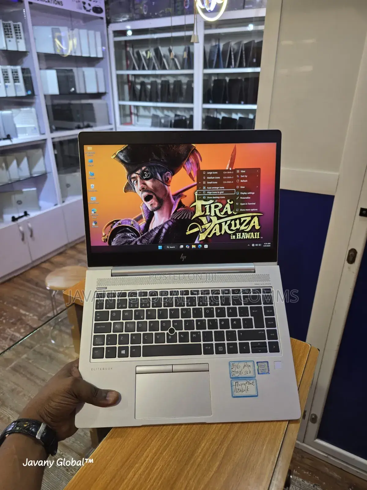 Laptop HP EliteBook 840 G5 16GB Intel Core i7 SSD 256GB