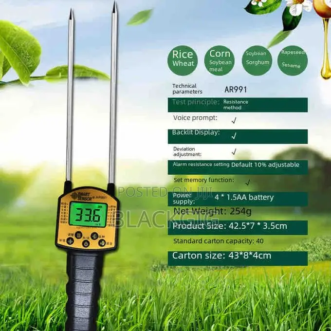 Grain Moisture Tester Moisture Meter Monitor Sensor