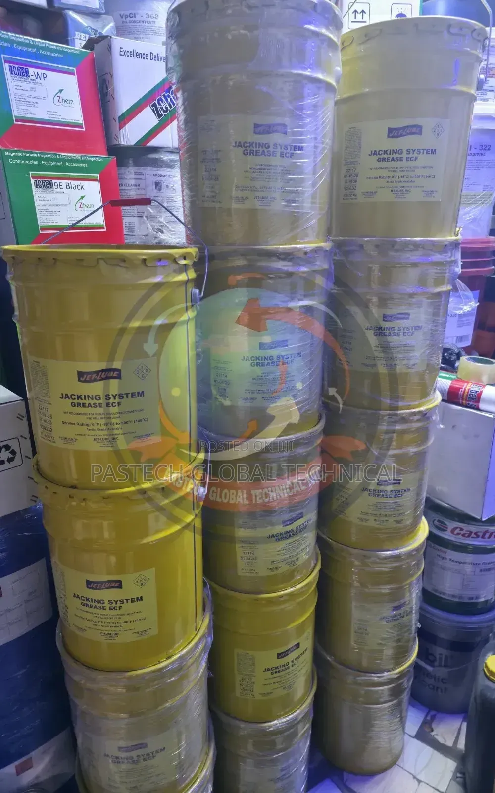 25kg Bucket // Jet-Lube Jacking System Grease Ecf