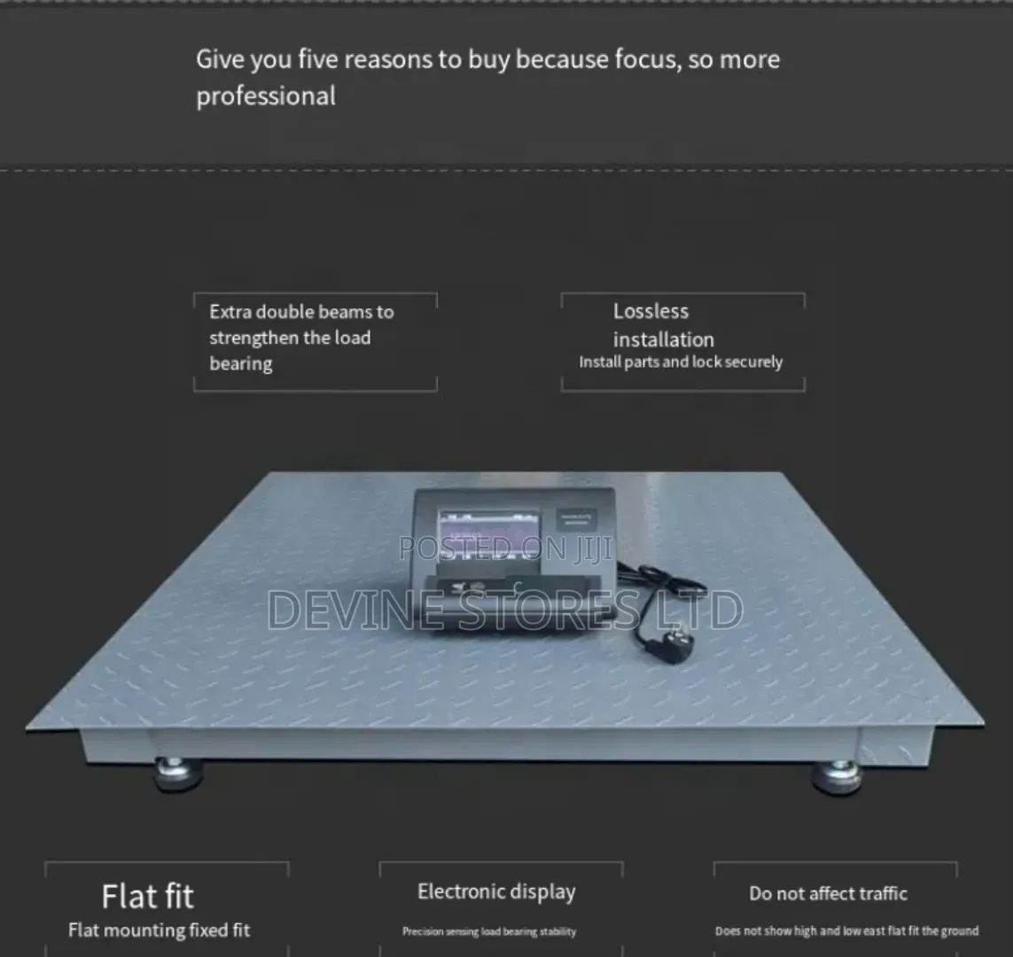 1.2mmx1.2mm Digital Floor Weighing Scale(5000kg)