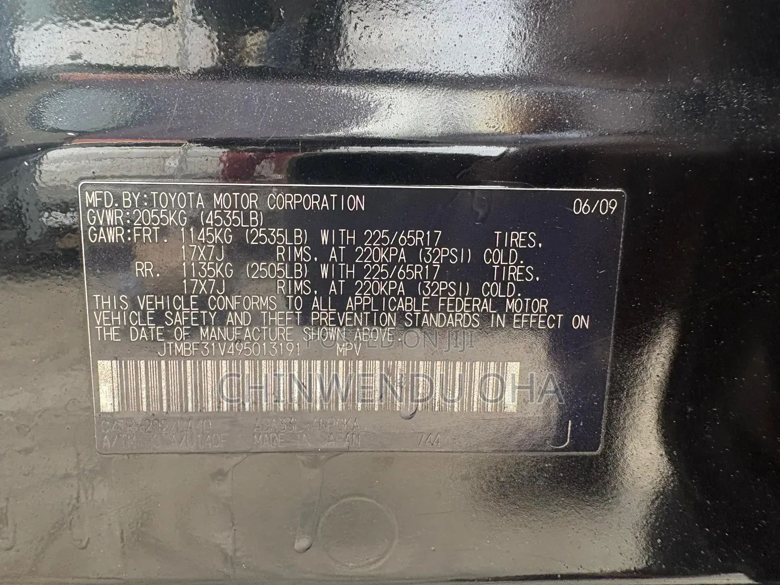 Toyota RAV4 2009 Black