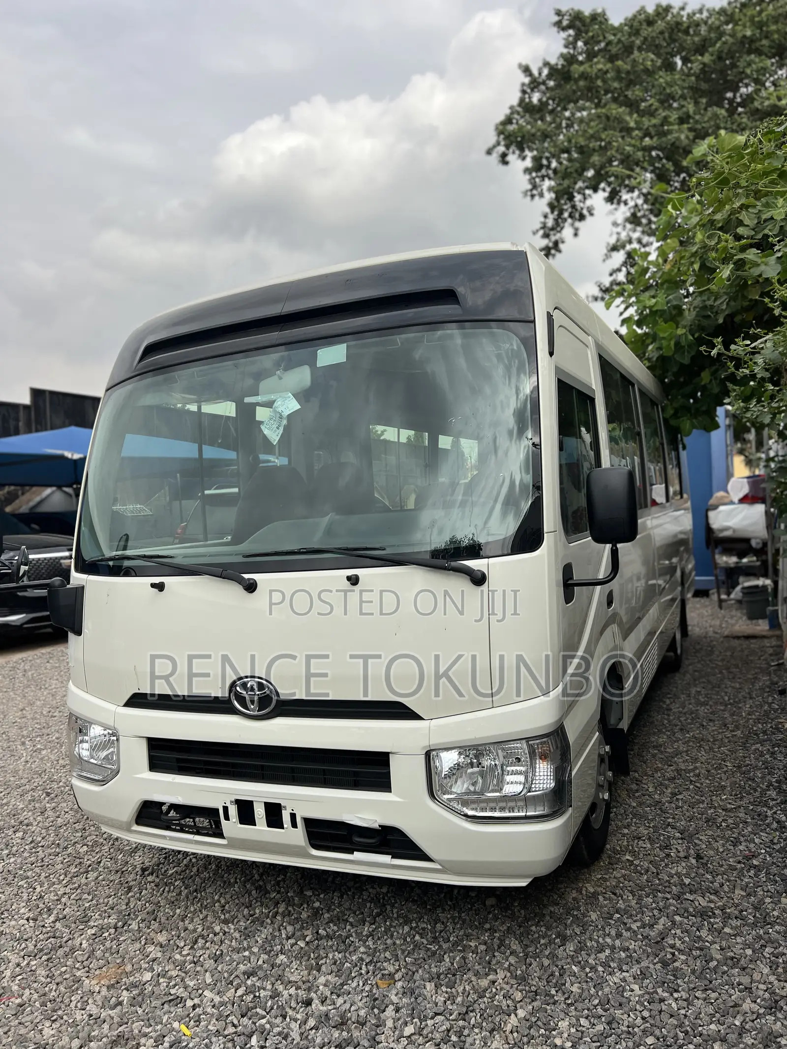 New Toyota Coaster 2025 White