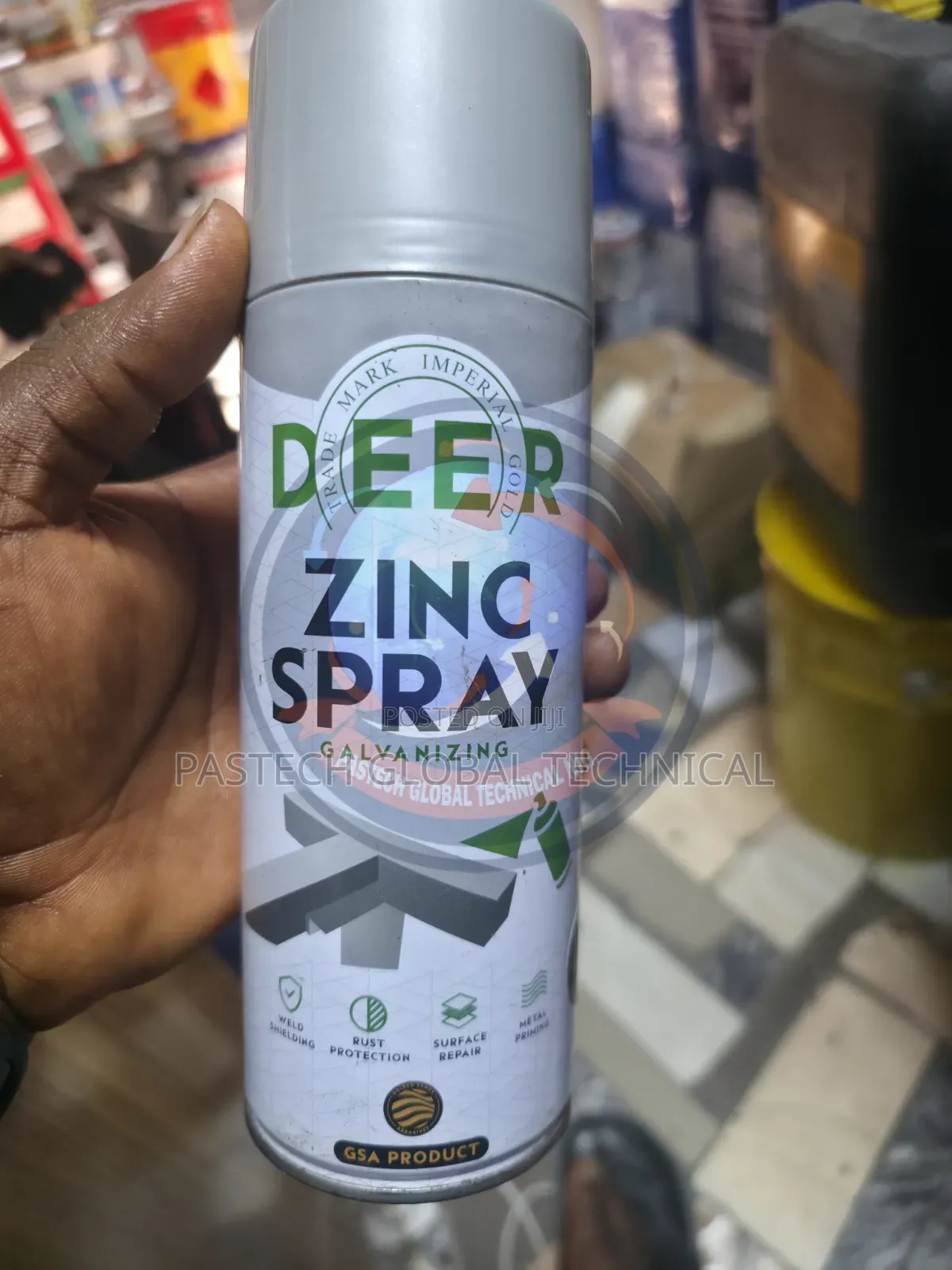 Deer Imperial Cold Zinc Spray Galvanizing