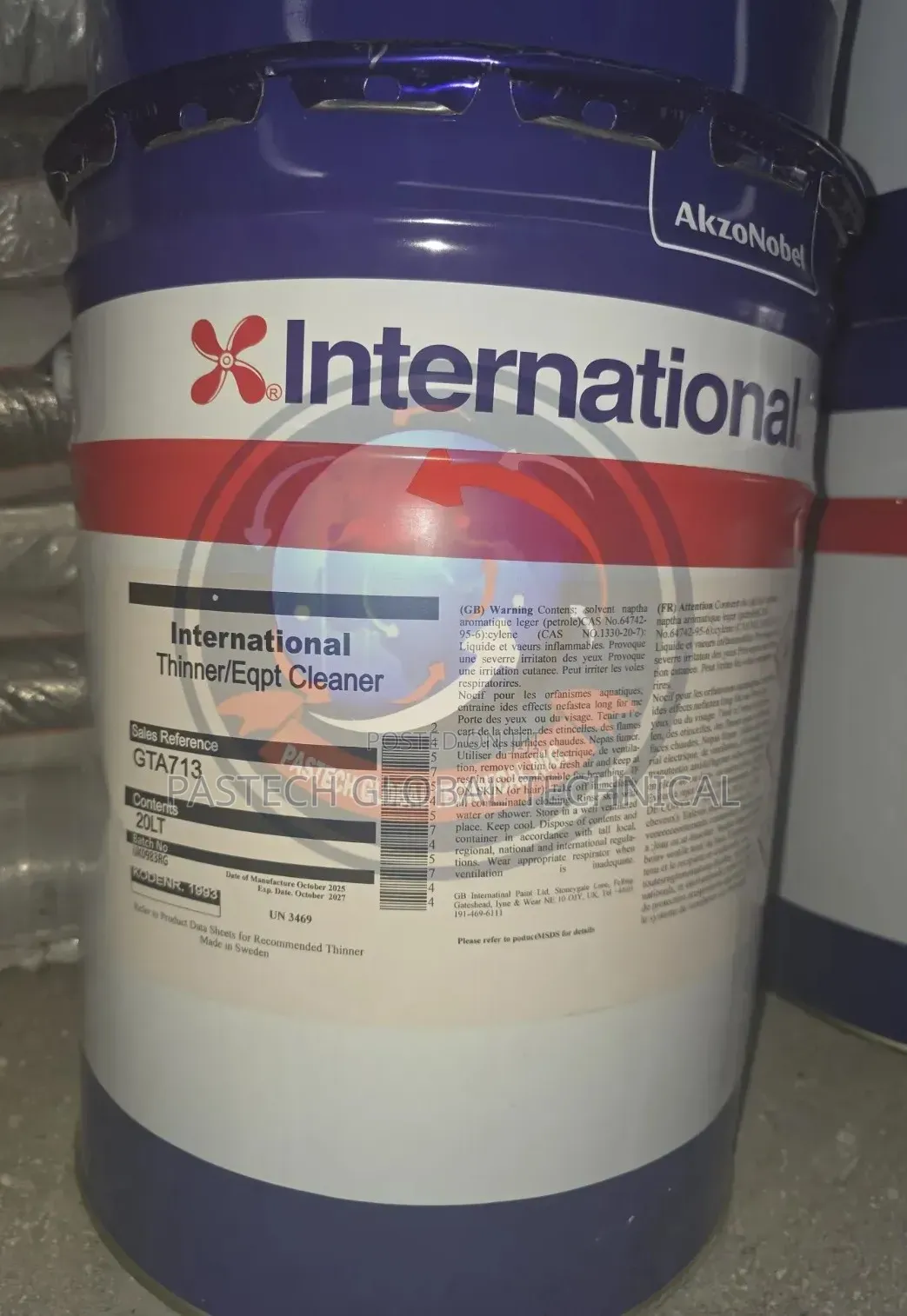 International Gta713 Thinner 20l